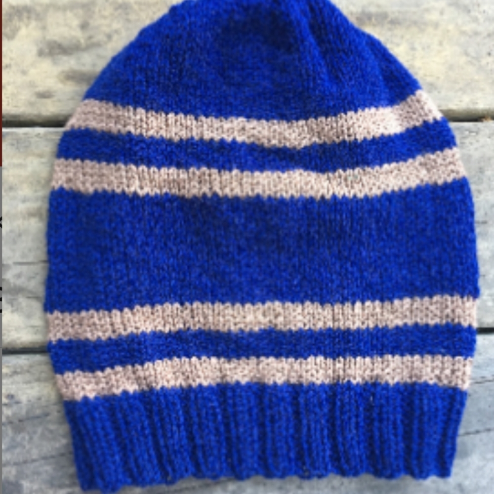 Ravenclaw Hand Knitted slouchy hat